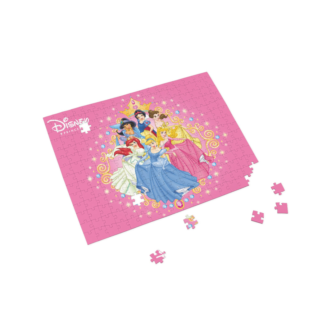Dis Princess Jigsaw Puzzle — 96/252/500/1000-Piece Pink Princess Group Puzzle