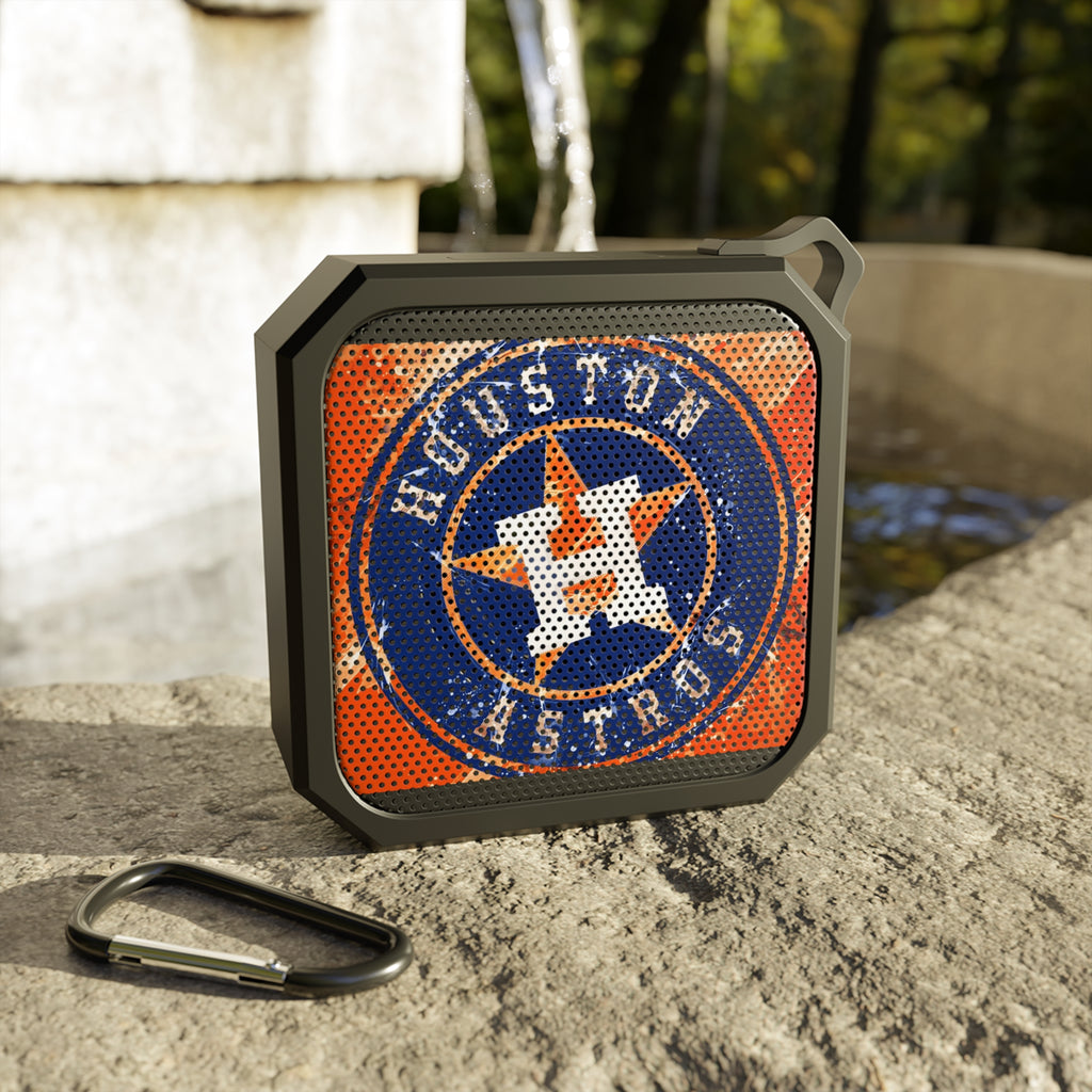 HTown Logo Portable Bluetooth Speaker — Rugged Outdoor Splashproof Speaker