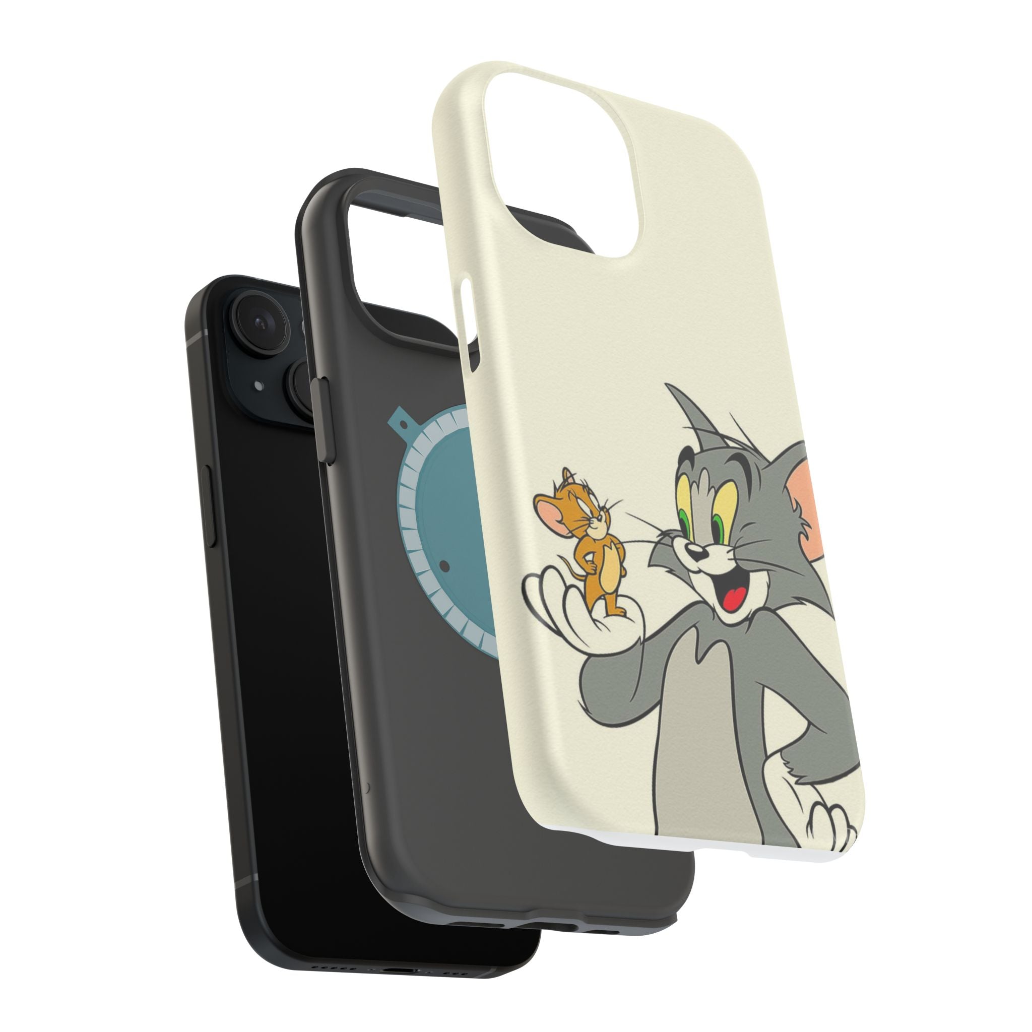 Cartoon Phone Case — Magnetic Impact-Resistant iPhone Cover