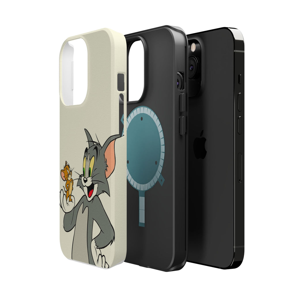 Cartoon Phone Case — Magnetic Impact-Resistant iPhone Cover