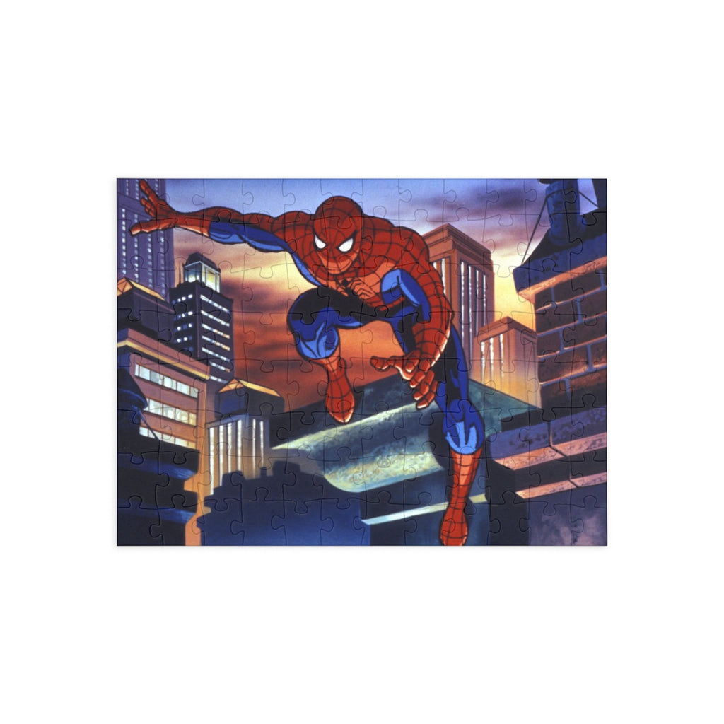 Spider Cityscape Puzzle — Superhero Jigsaw (96/252/500/1000 pcs)