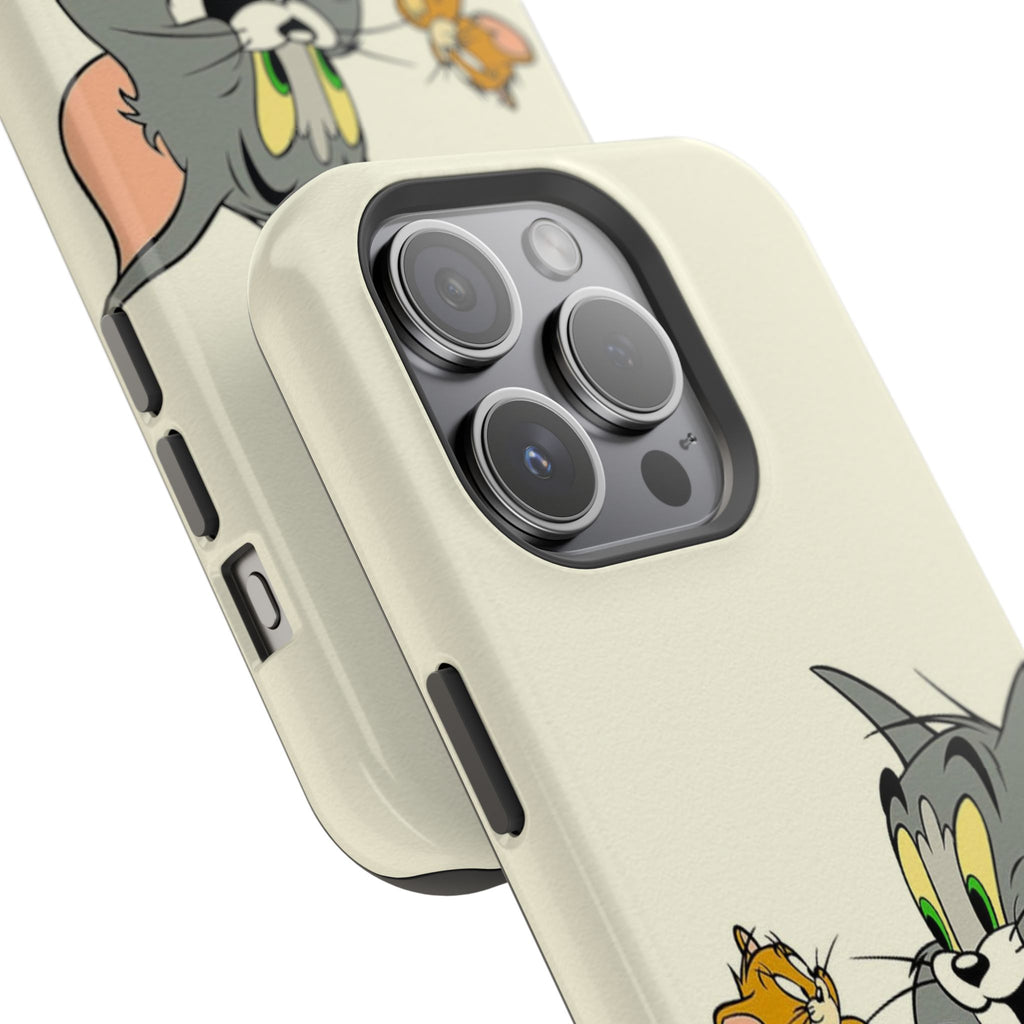 Cartoon Phone Case — Magnetic Impact-Resistant iPhone Cover
