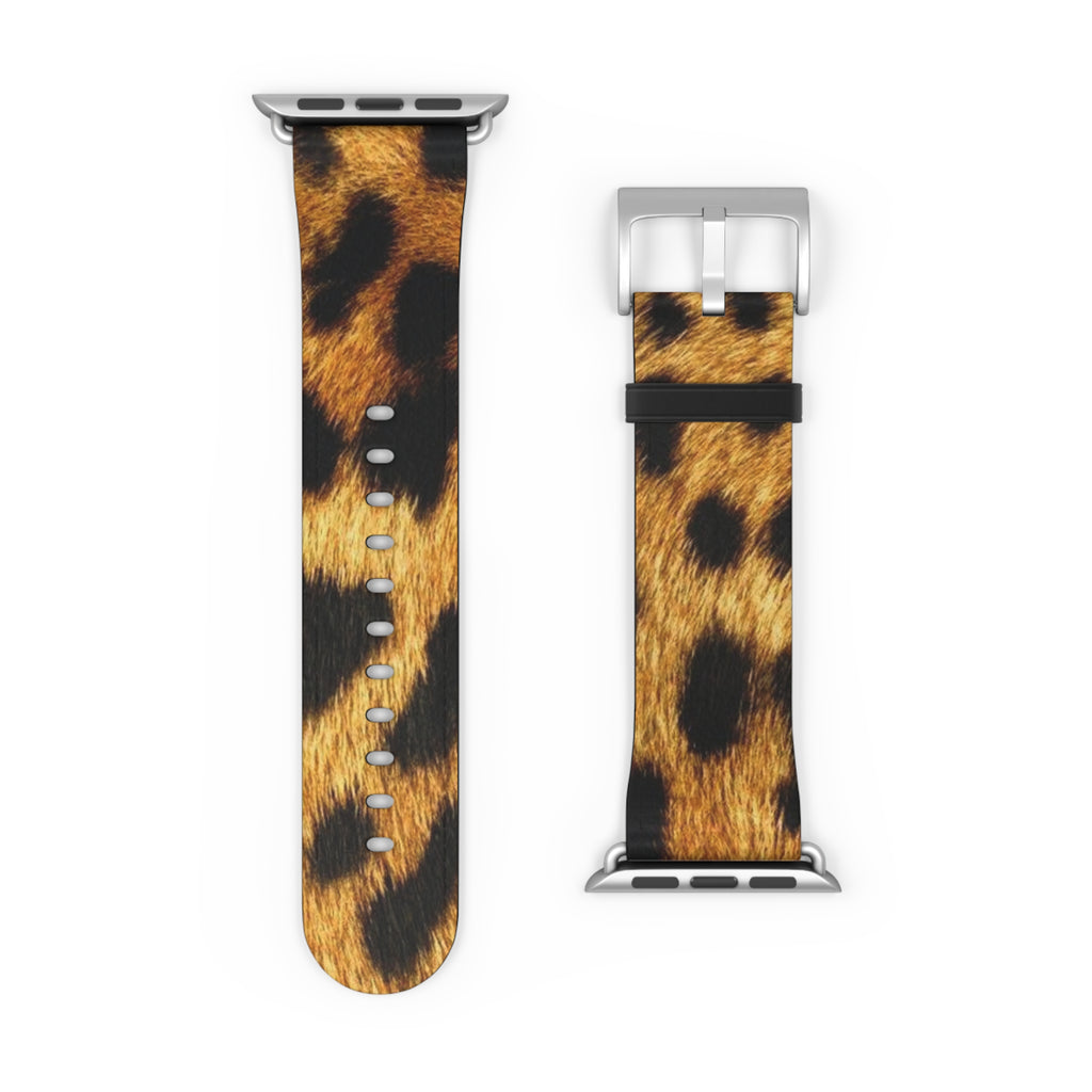 Cheetah Print Watch Band — Stylish Animal Print Apple Watch Strap