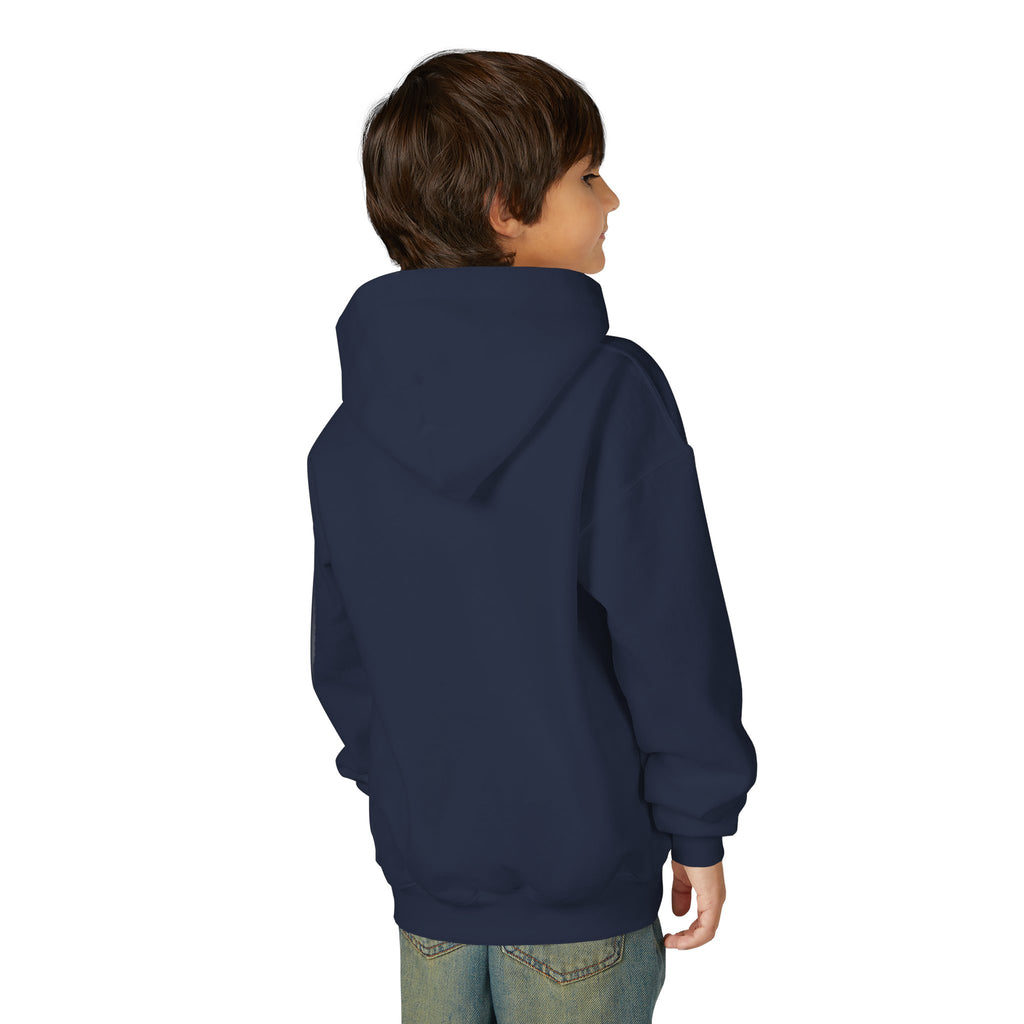 Youth Customizable White Hoodie - "Print it your way" Pullover