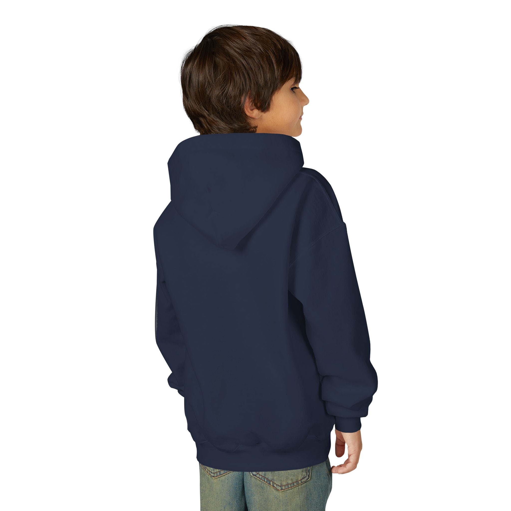 Youth Customizable White Hoodie - "Print it your way" Pullover