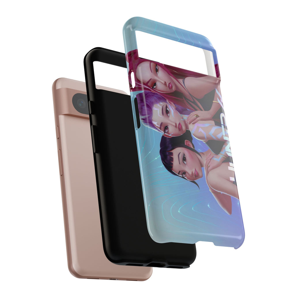 Phone Case — K Pop Demon Hunter Anime Trio Tough Protective Cover