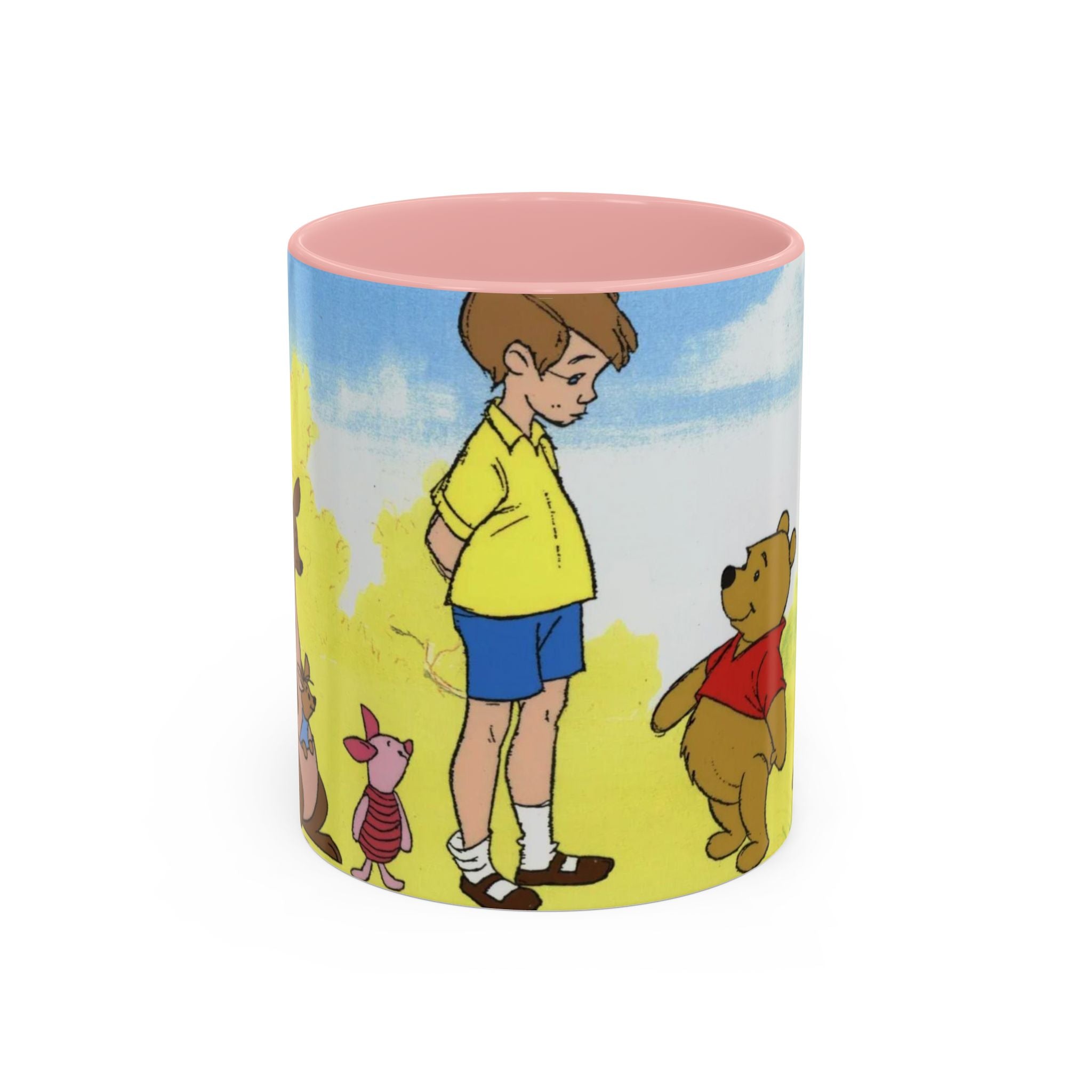 Winnie The Pooh Characters Accent Coffee Mug (11/15oz)