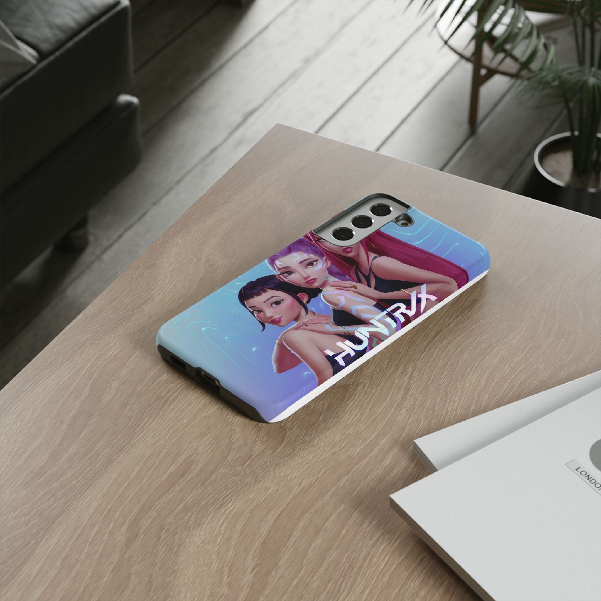 Phone Case — K Pop Demon Hunter Anime Trio Tough Protective Cover