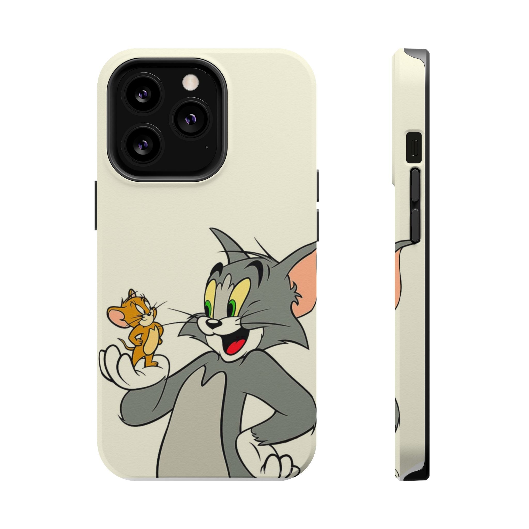 Cartoon Phone Case — Magnetic Impact-Resistant iPhone Cover