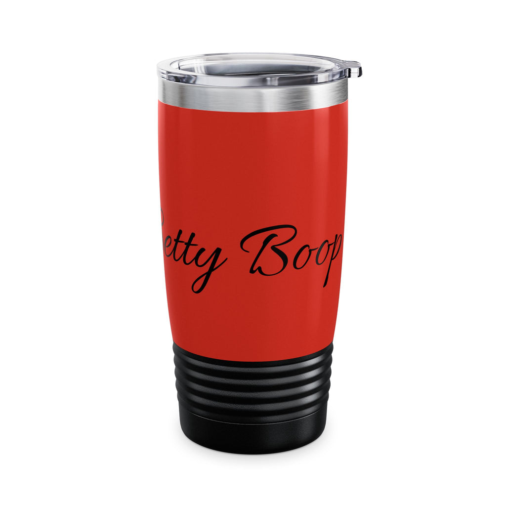 Red Betty Boop Style 20oz Tumbler – Retro Pin-Up Insulated Cup