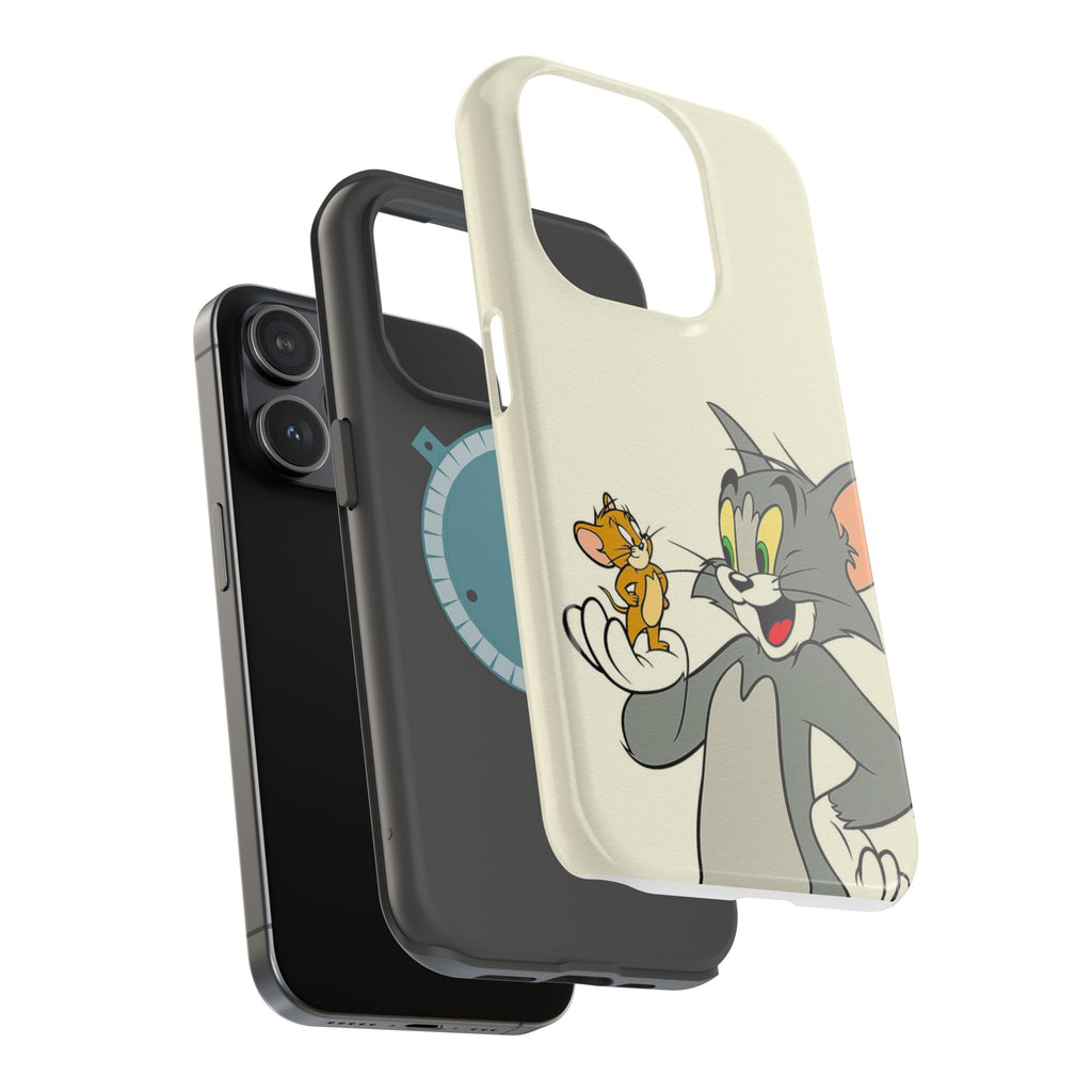 Cartoon Phone Case — Magnetic Impact-Resistant iPhone Cover
