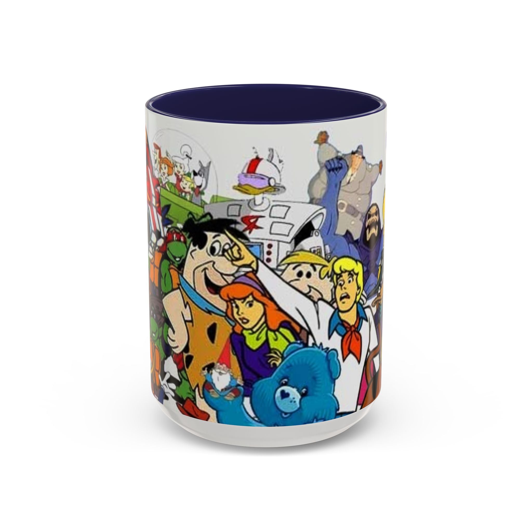 Cartoon Characters Coffee Mug — Classic Collage (11/15oz)