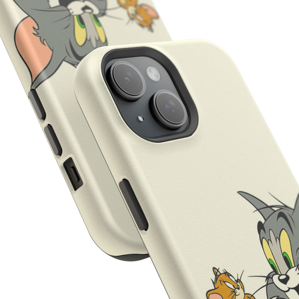 Cartoon Phone Case — Magnetic Impact-Resistant iPhone Cover