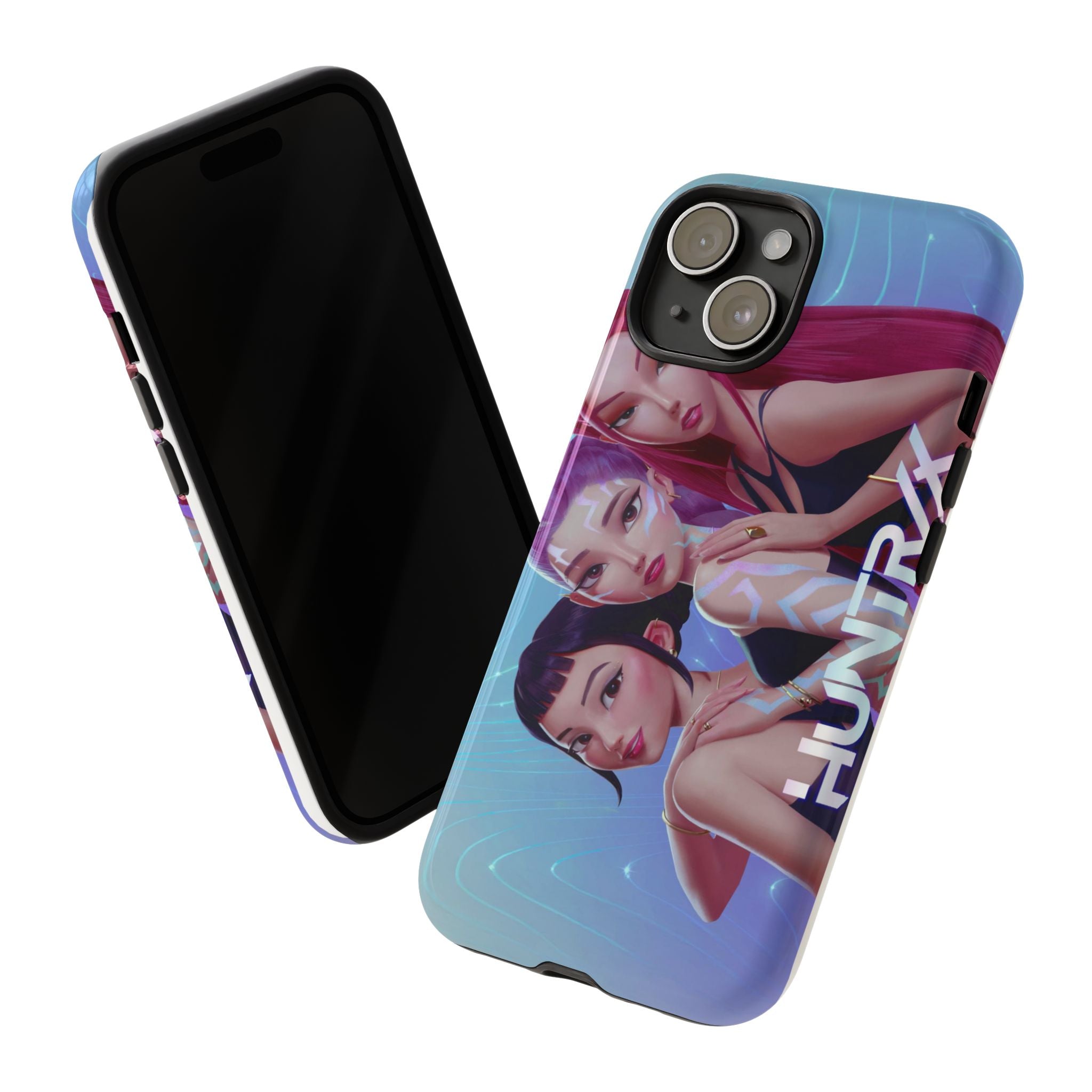 Phone Case — K Pop Demon Hunter Anime Trio Tough Protective Cover