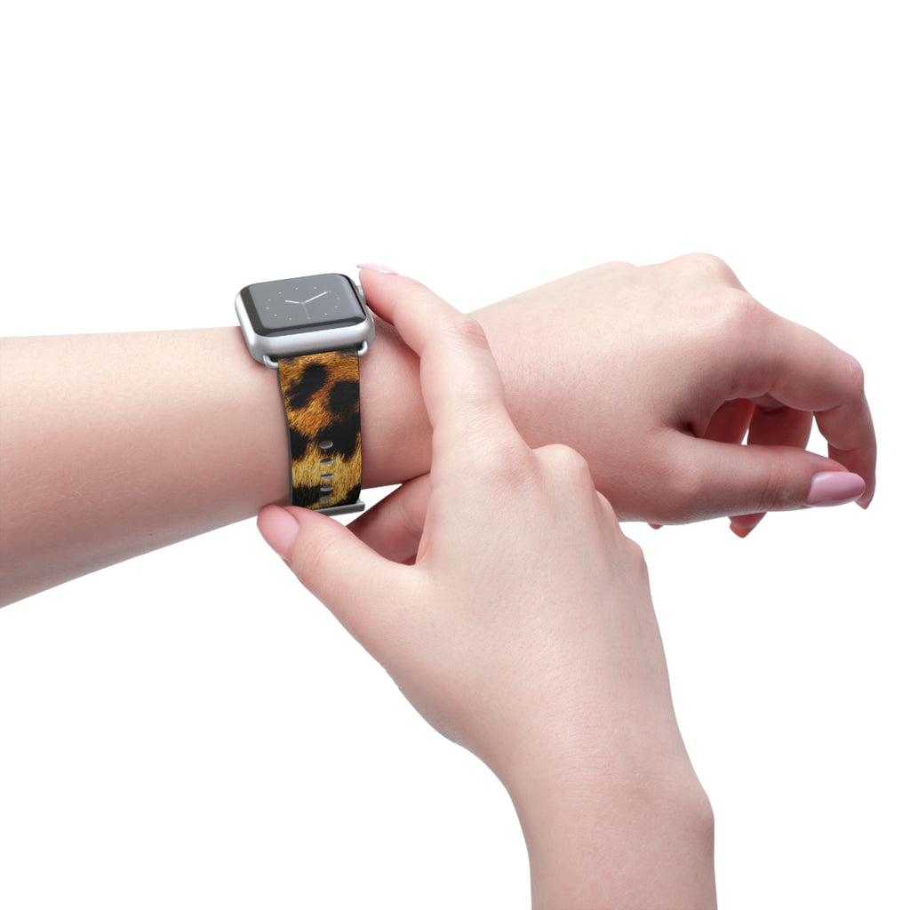 Cheetah Print Watch Band — Stylish Animal Print Apple Watch Strap