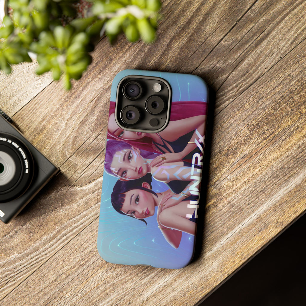 Phone Case — K Pop Demon Hunter Anime Trio Tough Protective Cover