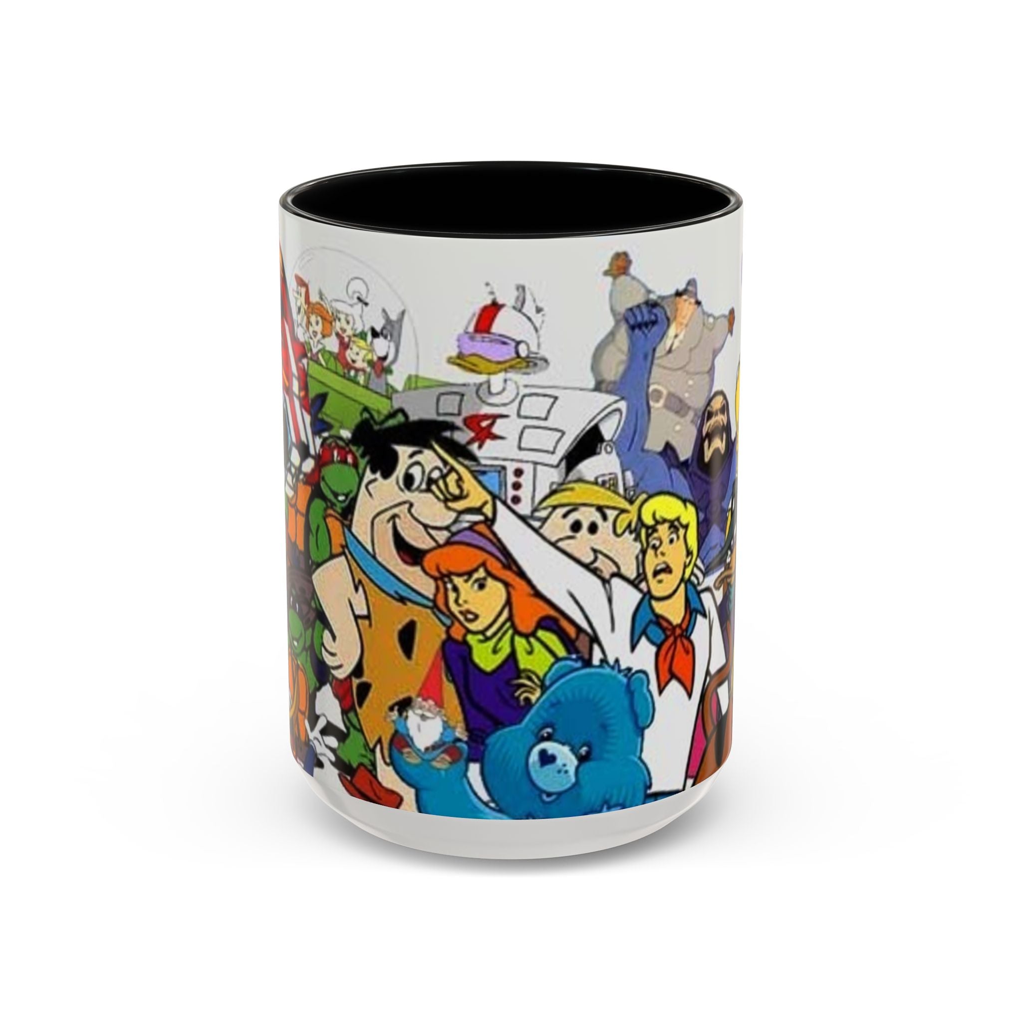 Cartoon Characters Coffee Mug — Classic Collage (11/15oz)