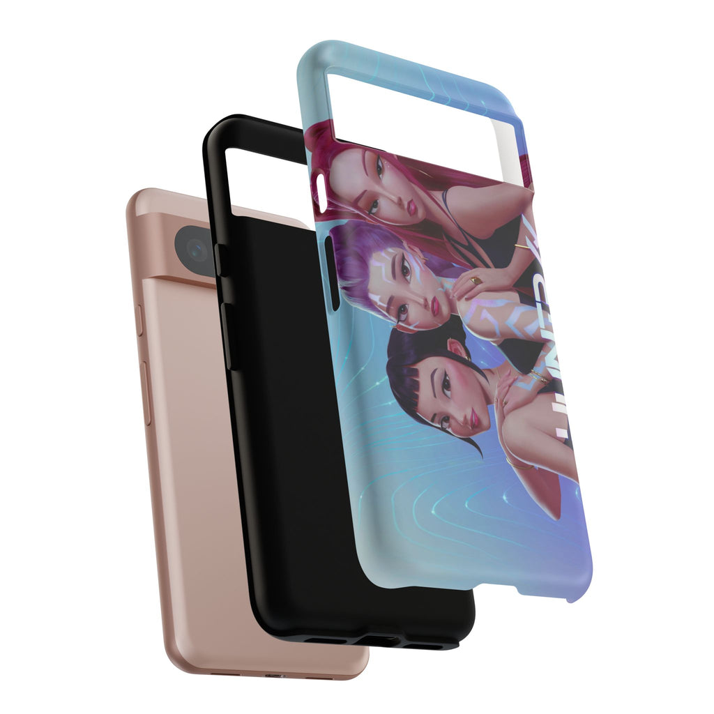 Phone Case — K Pop Demon Hunter Anime Trio Tough Protective Cover