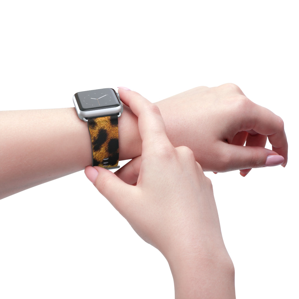 Cheetah Print Watch Band — Stylish Animal Print Apple Watch Strap