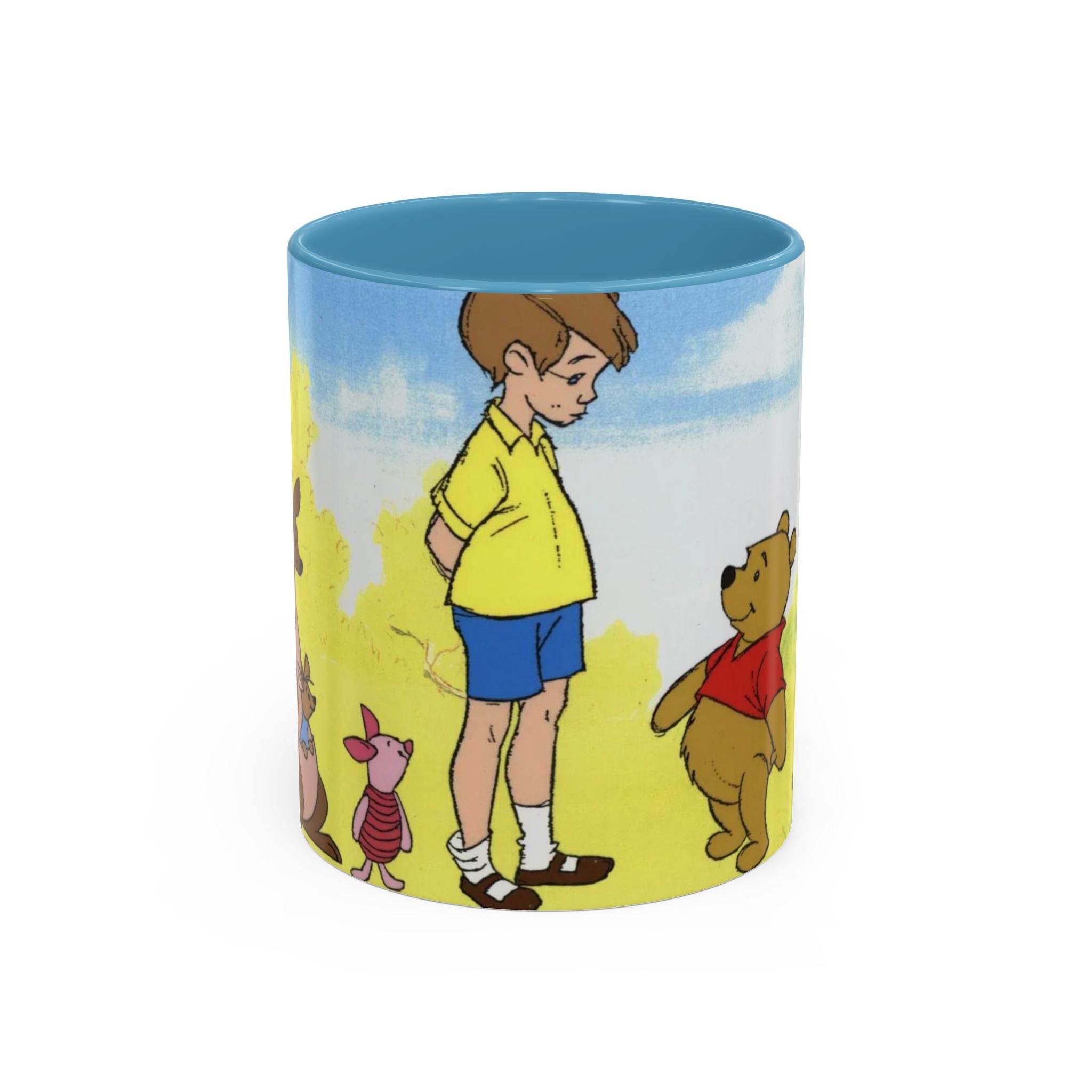 Winnie The Pooh Characters Accent Coffee Mug (11/15oz)