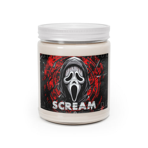 'Scream' Ghostface Horror Soy Candle (9oz)