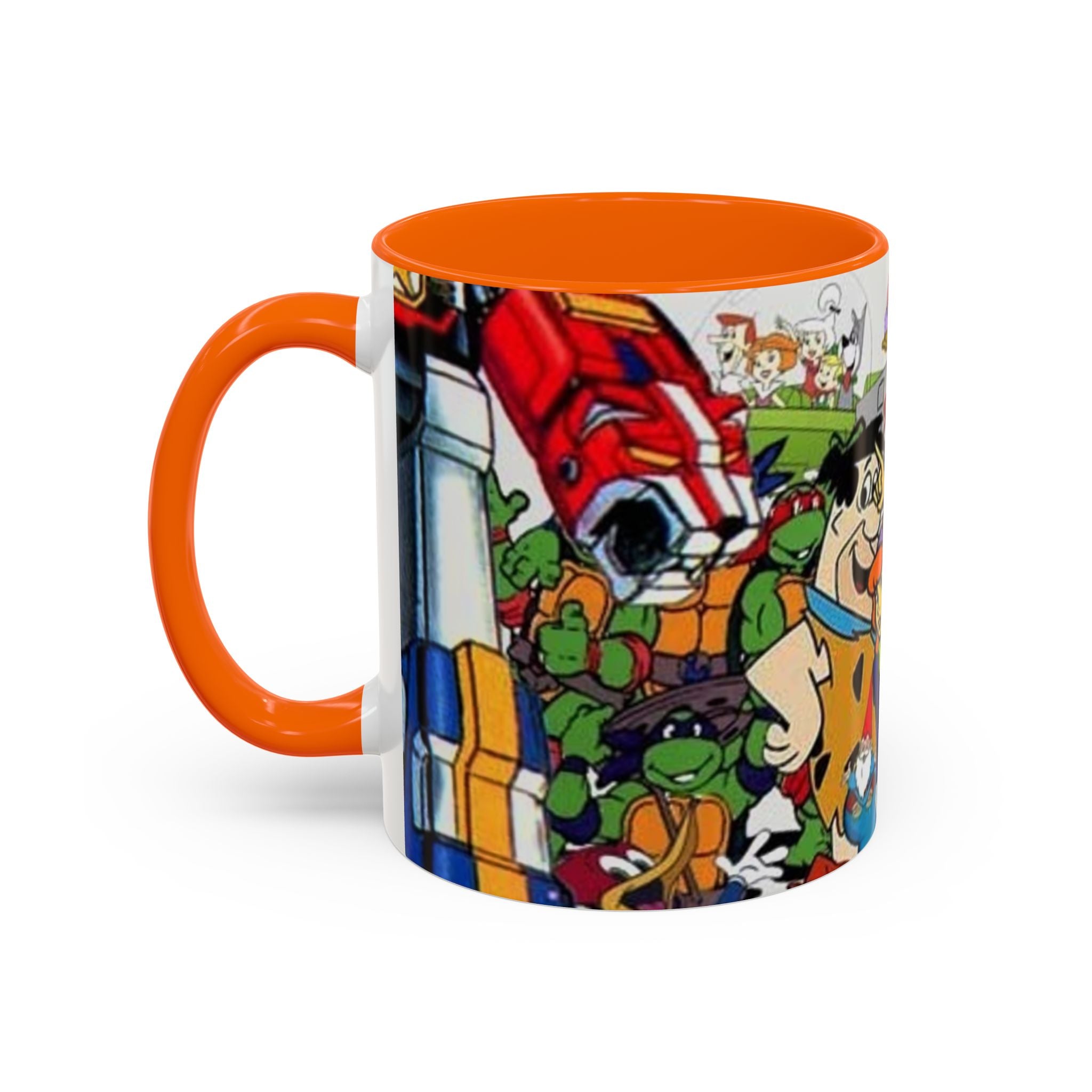 Cartoon Characters Coffee Mug — Classic Collage (11/15oz)