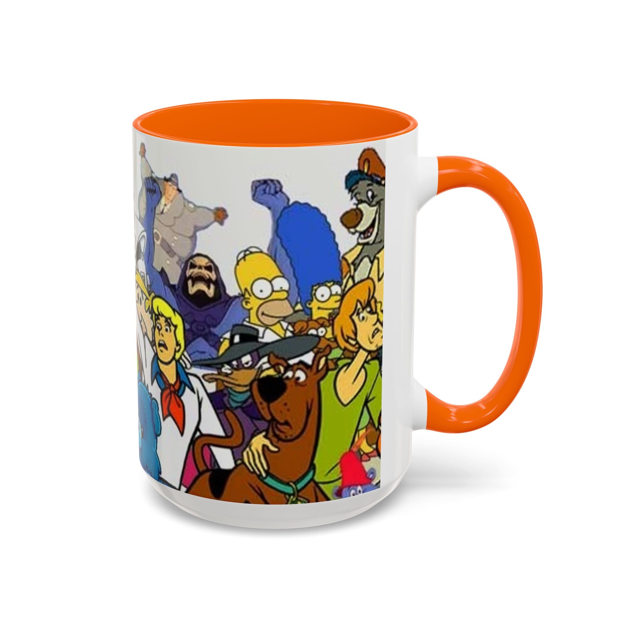 Cartoon Characters Coffee Mug — Classic Collage (11/15oz)
