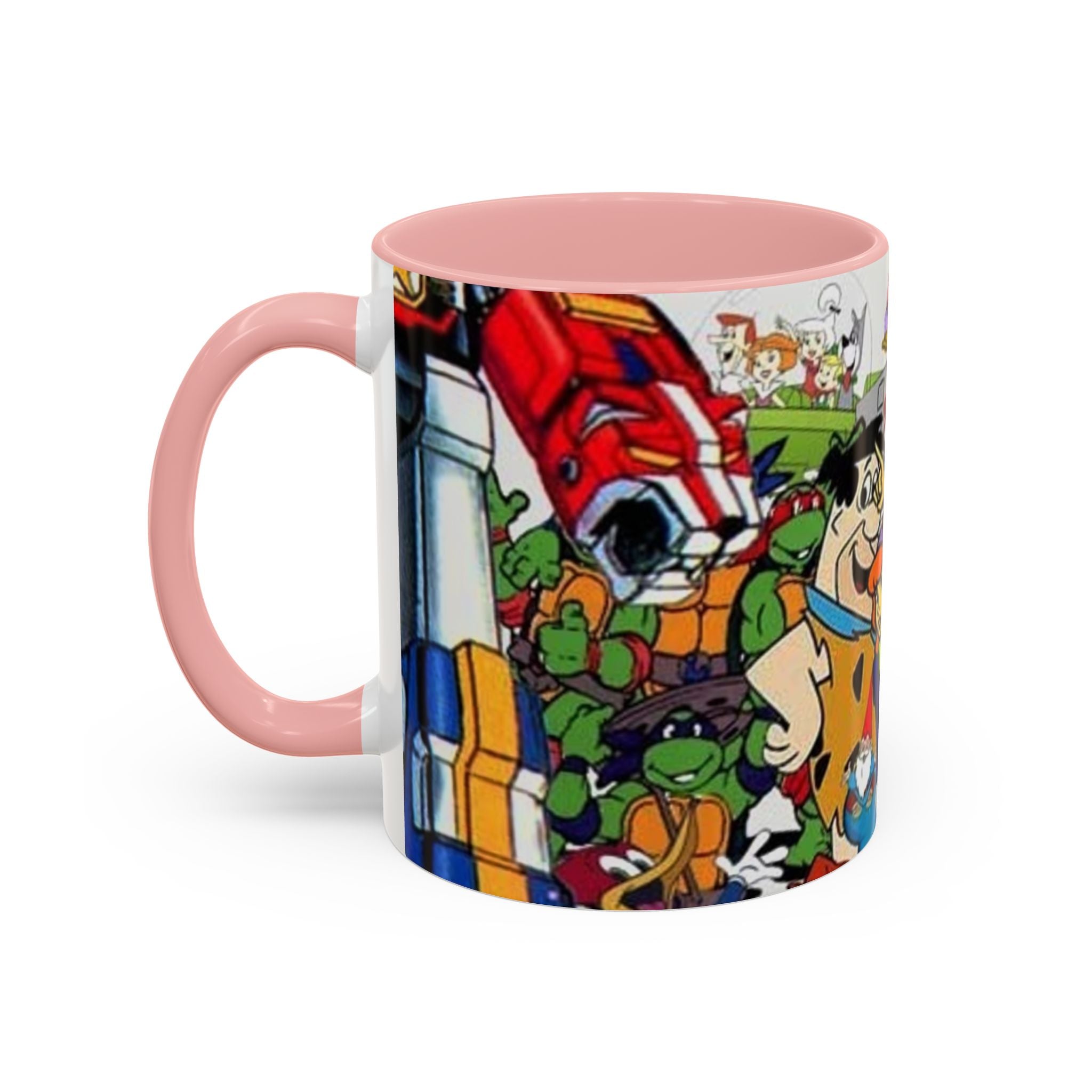 Cartoon Characters Coffee Mug — Classic Collage (11/15oz)