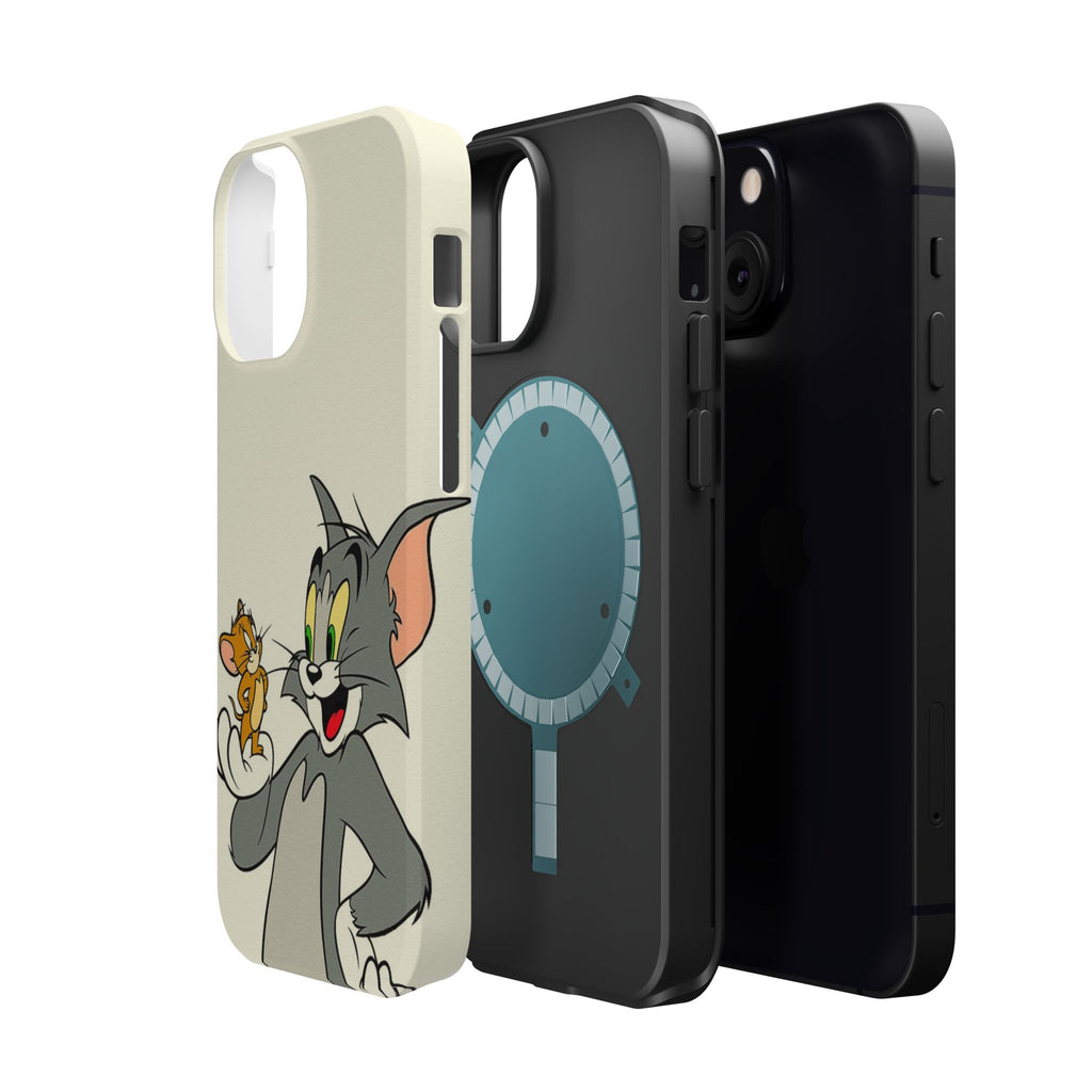 Cartoon Phone Case — Magnetic Impact-Resistant iPhone Cover