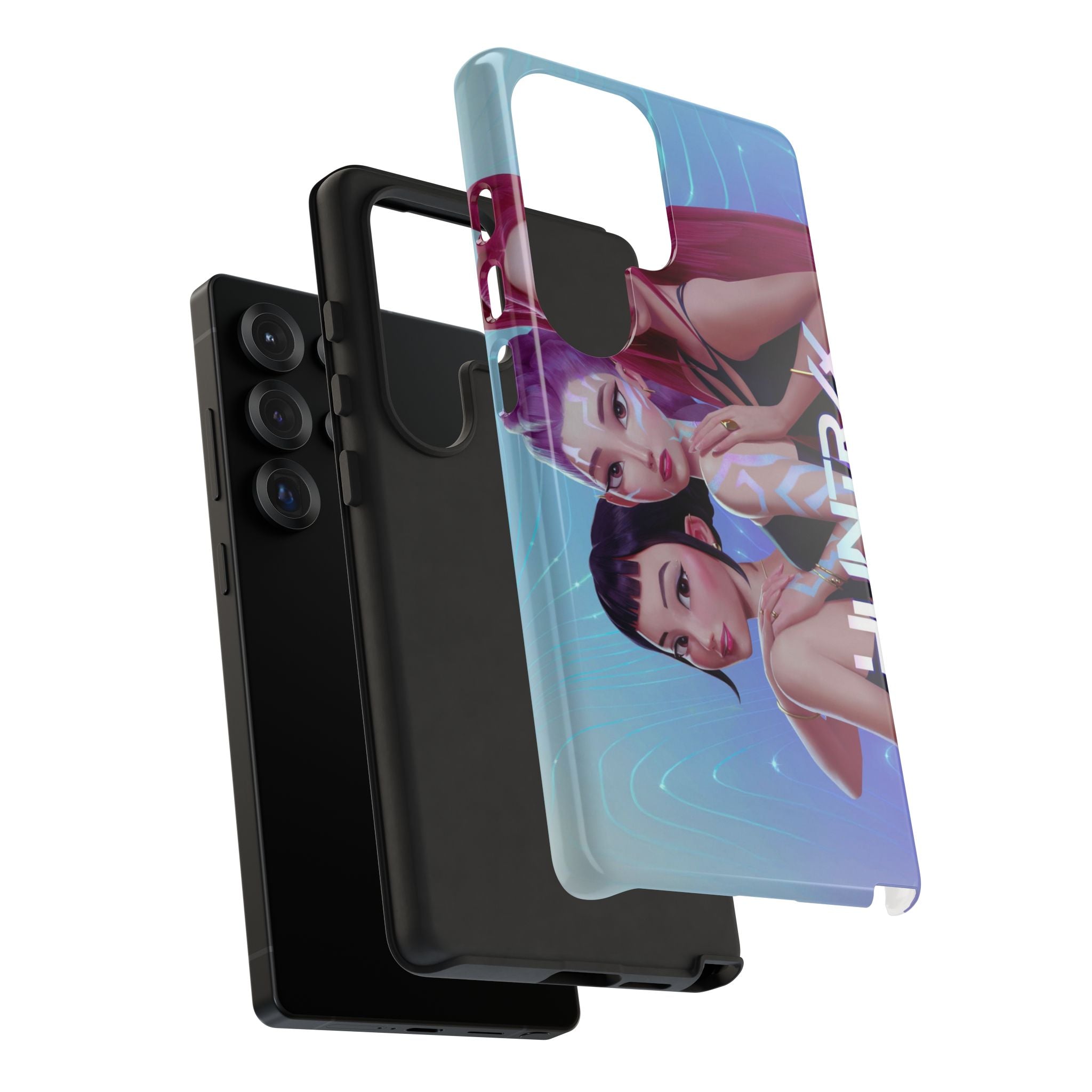 Phone Case — K Pop Demon Hunter Anime Trio Tough Protective Cover