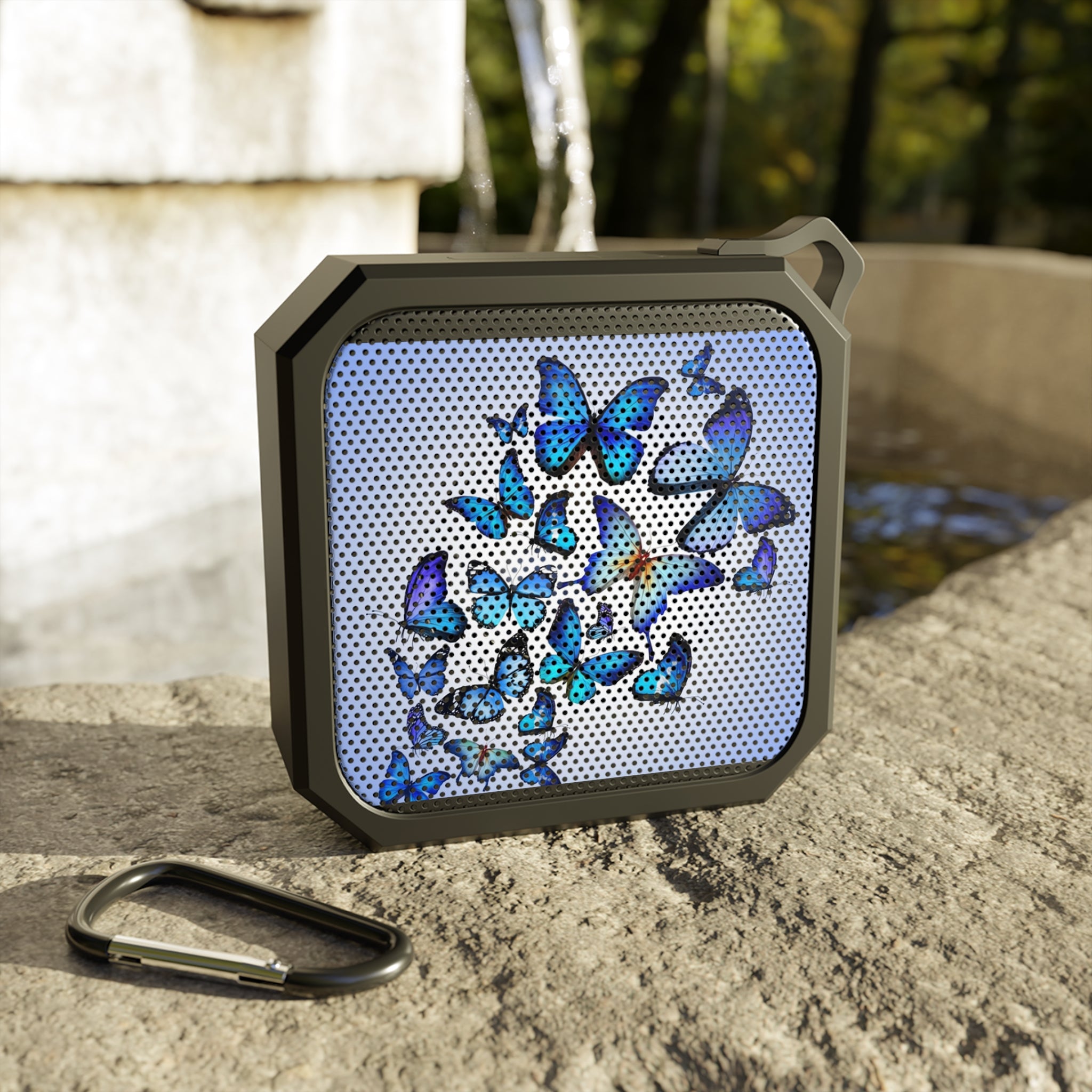 Bluetooth Speaker — Blue Butterfly Outdoor Portable Speaker