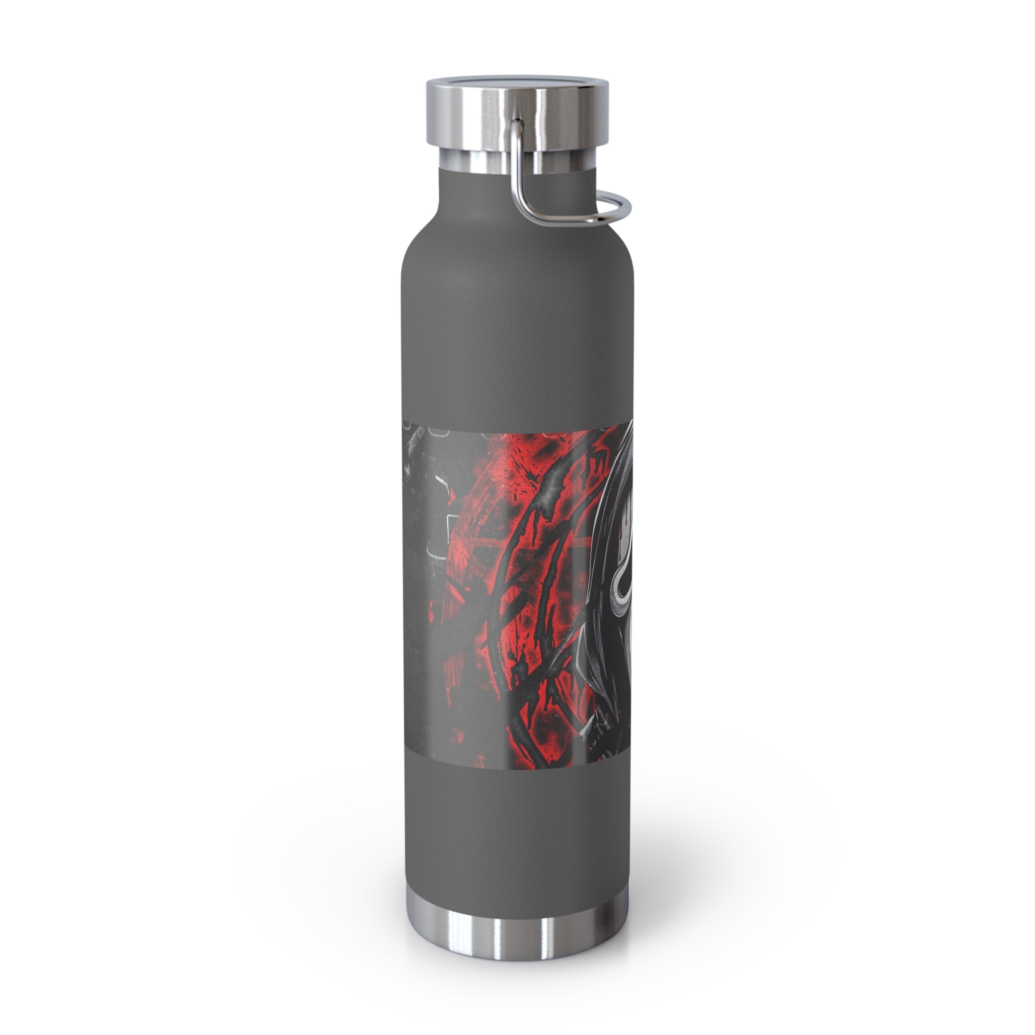 Scream Mask Stainless Insulated Water Bottle — 22oz Copper Vacuum