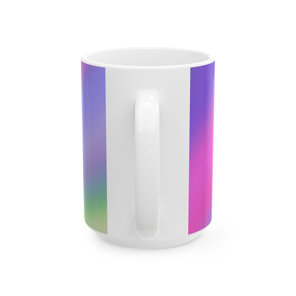 Funny Gradient Ceramic Mug – “Of Course I Talk To Myself… Sometimes I Need Expert Advice”