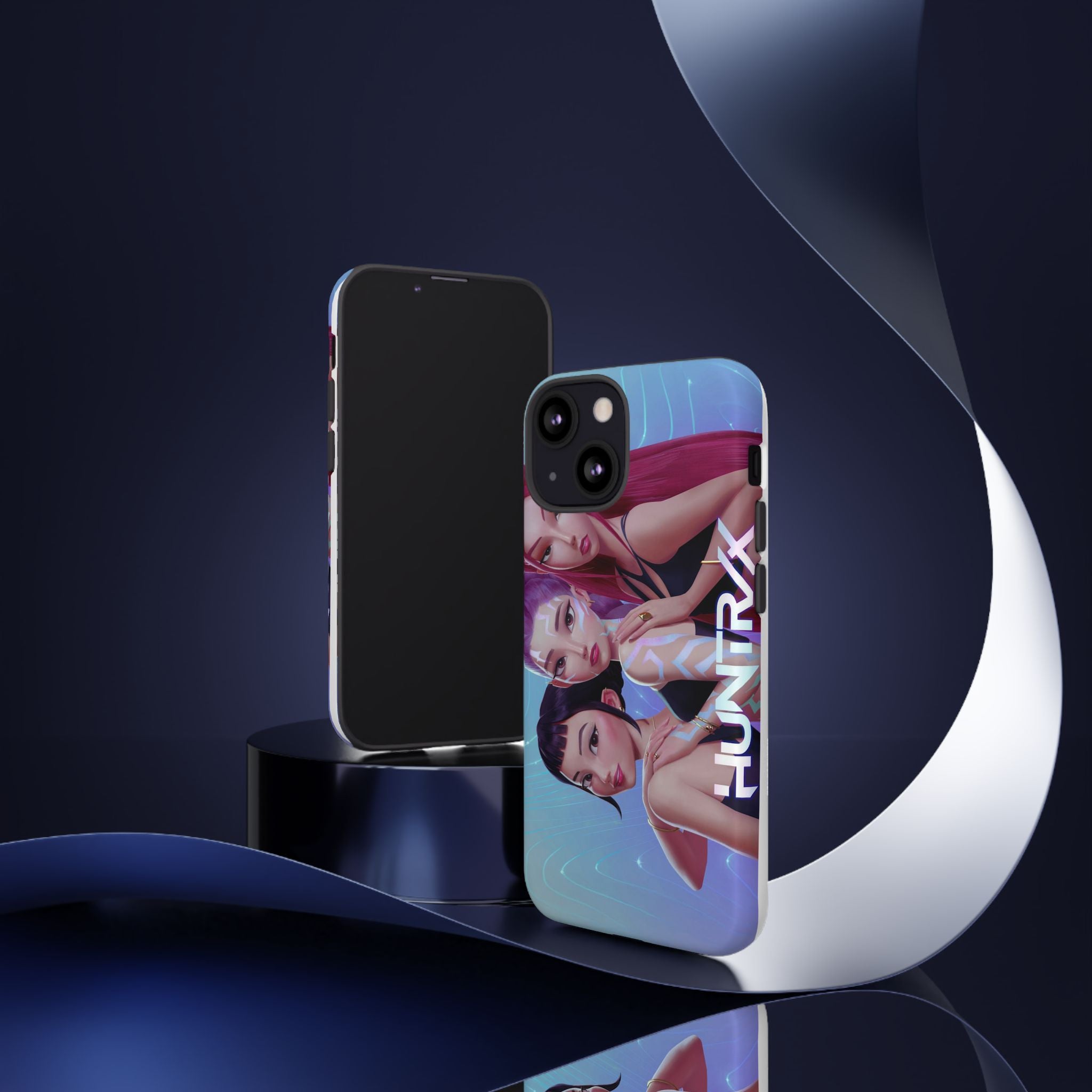 Phone Case — K Pop Demon Hunter Anime Trio Tough Protective Cover