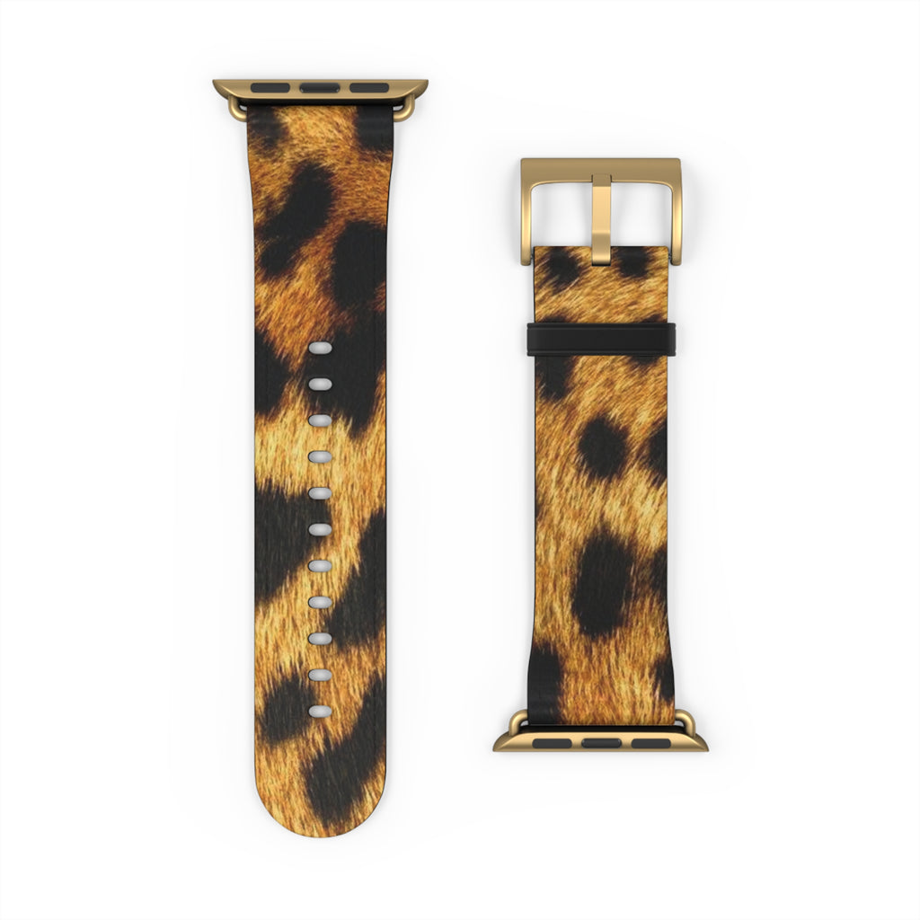 Cheetah Print Watch Band — Stylish Animal Print Apple Watch Strap