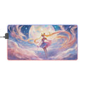 Sailor Moon LED Gaming Mouse Pad — Moonlight Aesthetic RGB XXL Desk Mat