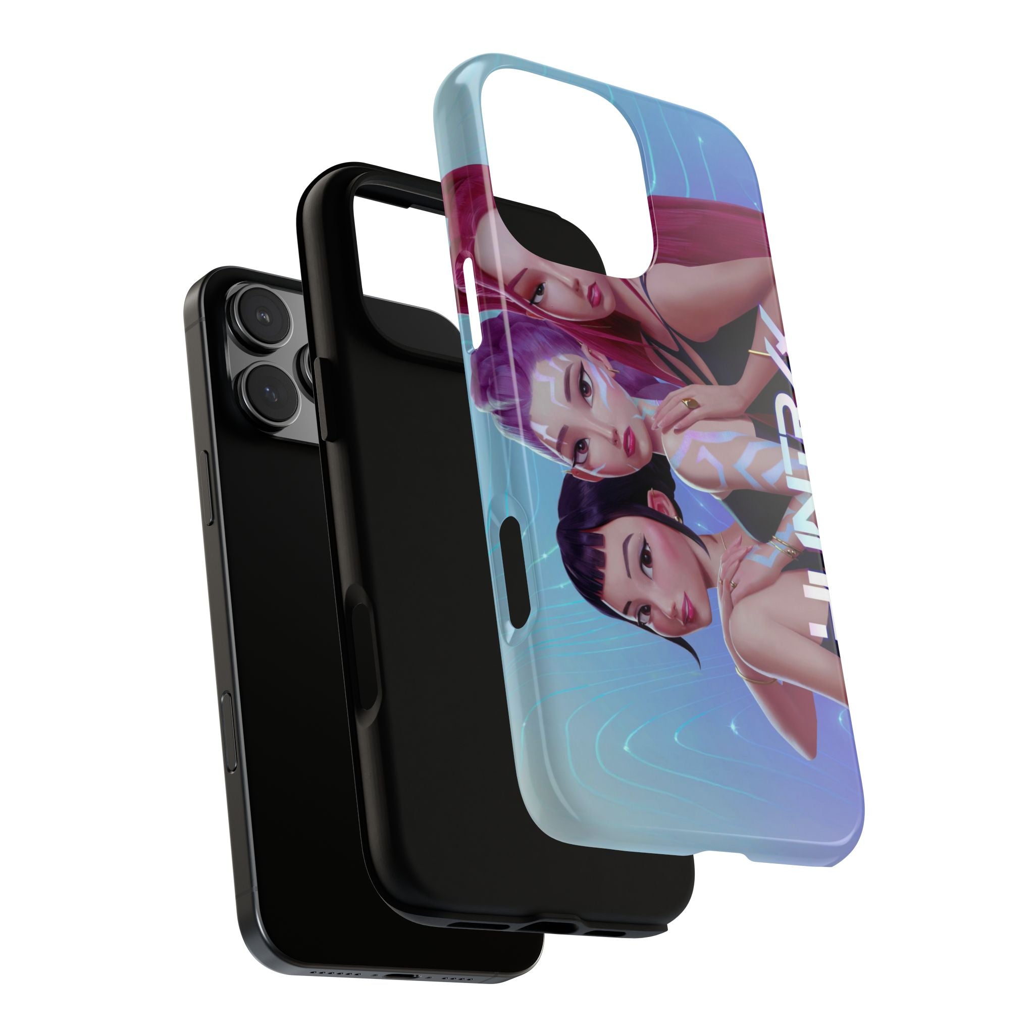 Phone Case — K Pop Demon Hunter Anime Trio Tough Protective Cover