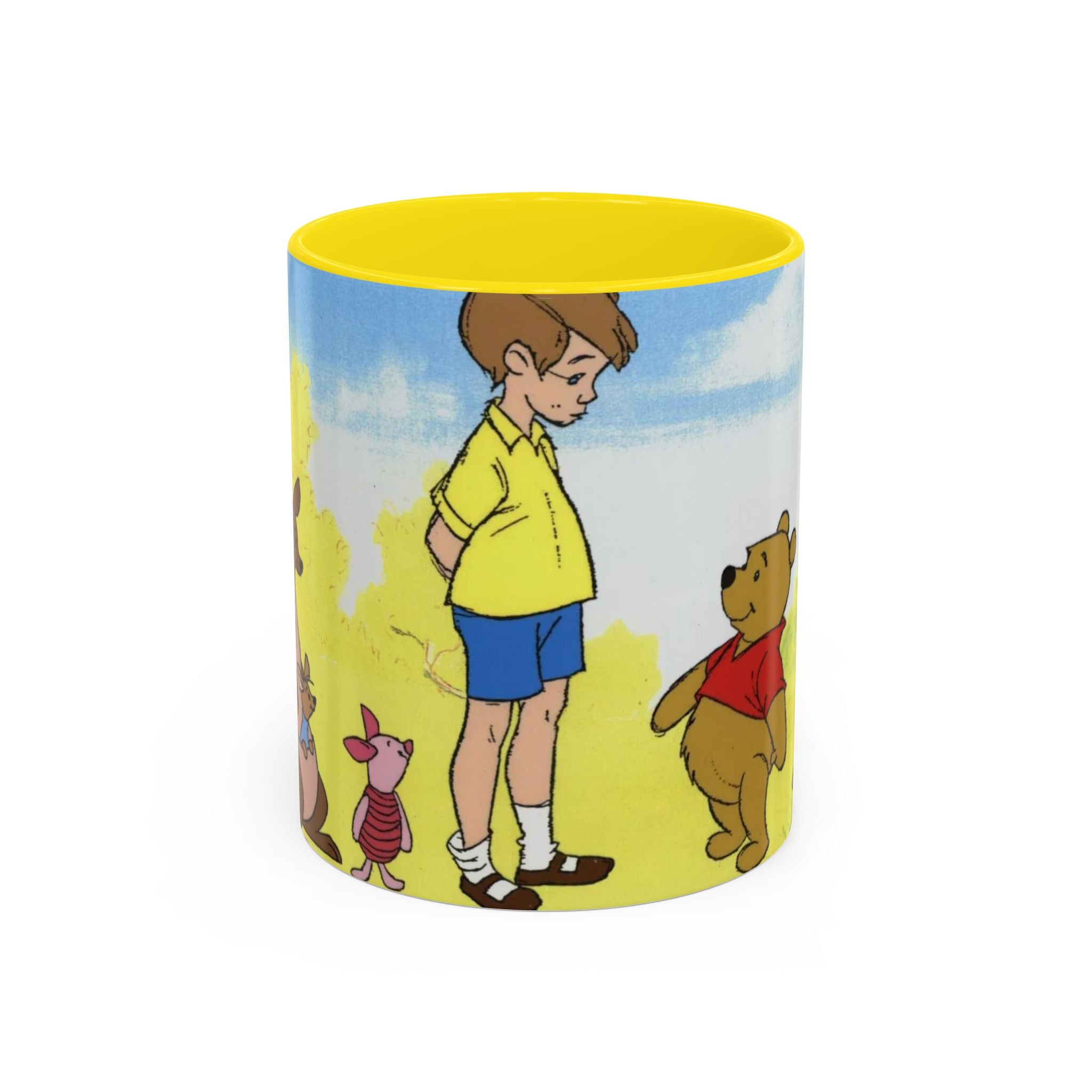 Winnie The Pooh Characters Accent Coffee Mug (11/15oz)