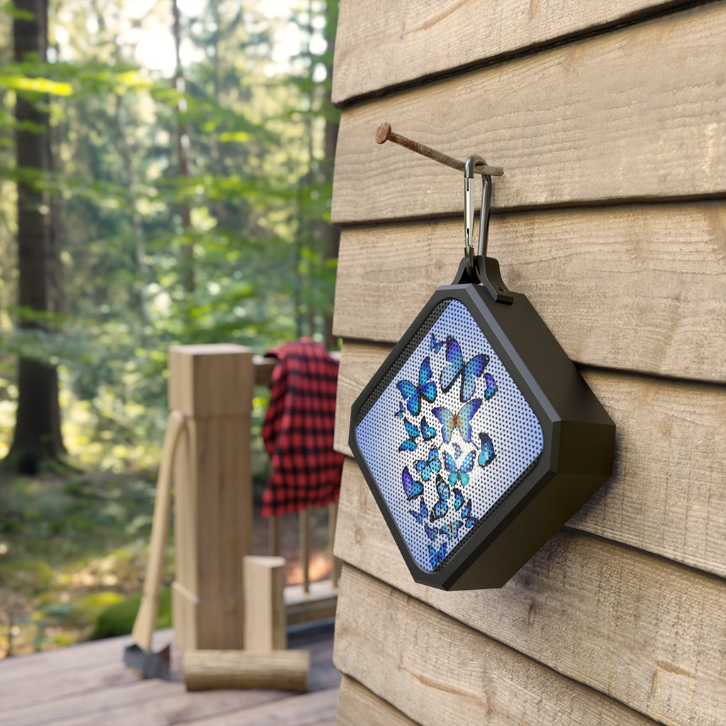 Bluetooth Speaker — Blue Butterfly Outdoor Portable Speaker