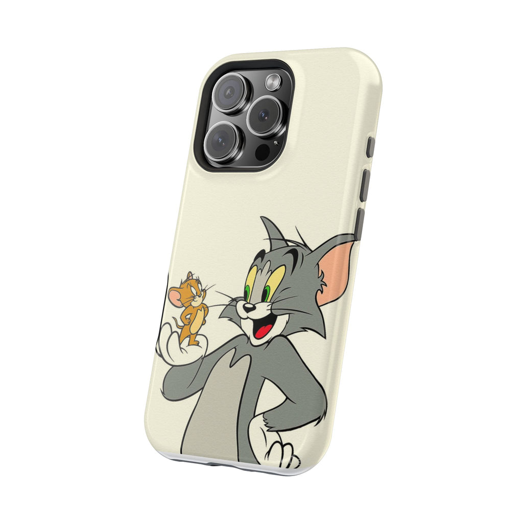Cartoon Phone Case — Magnetic Impact-Resistant iPhone Cover