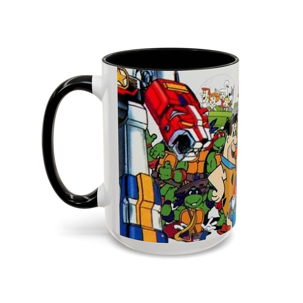 Cartoon Characters Coffee Mug — Classic Collage (11/15oz)