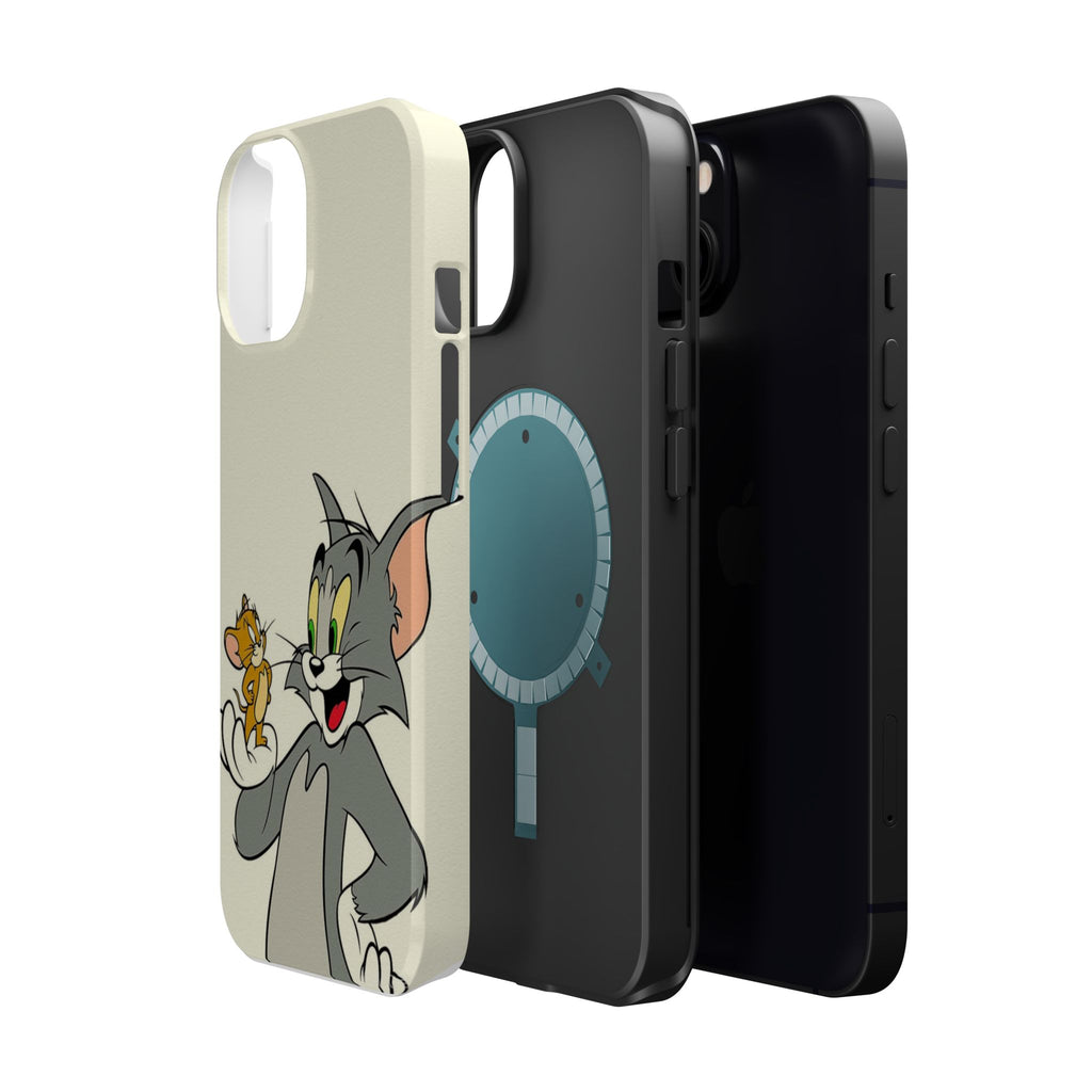 Cartoon Phone Case — Magnetic Impact-Resistant iPhone Cover