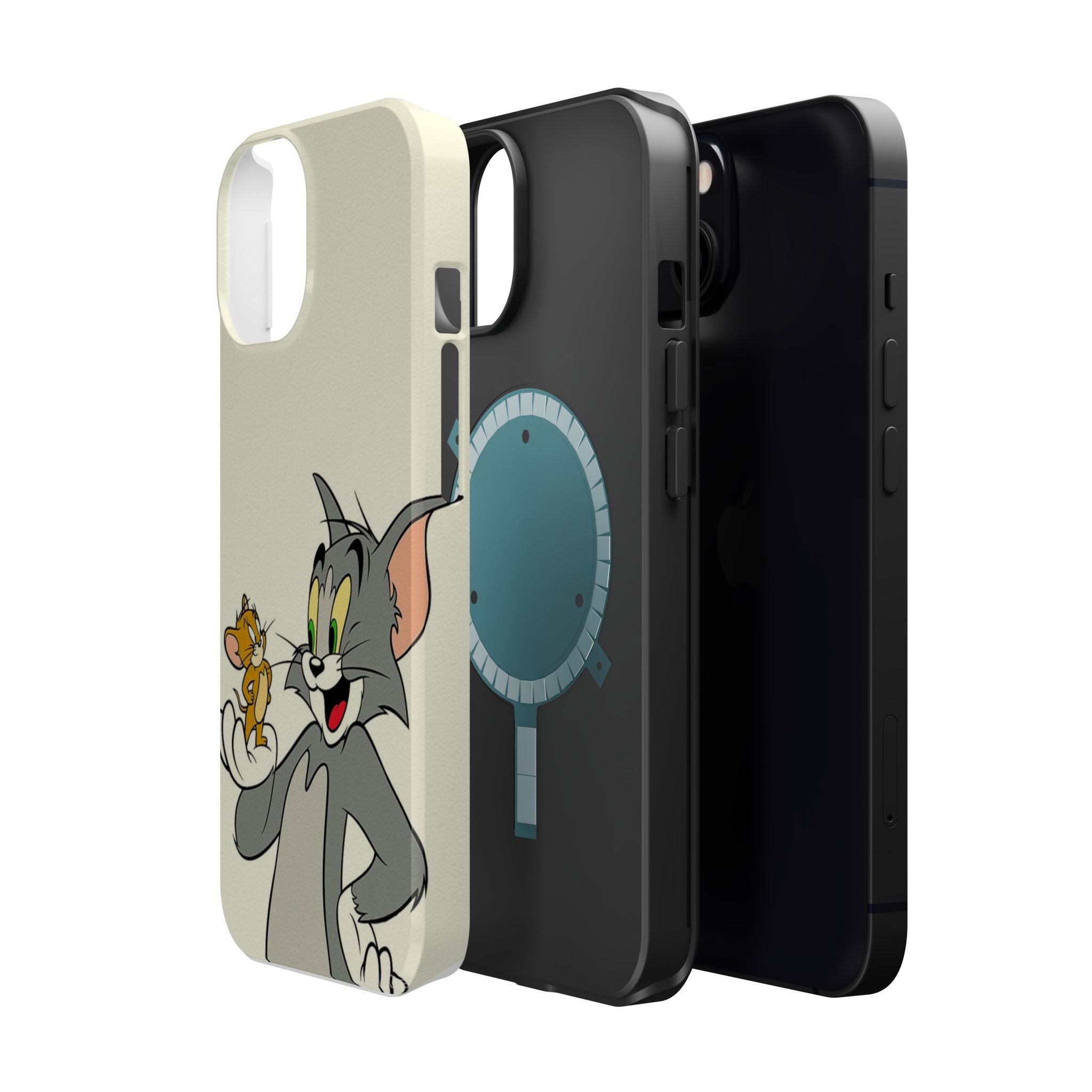 Cartoon Phone Case — Magnetic Impact-Resistant iPhone Cover