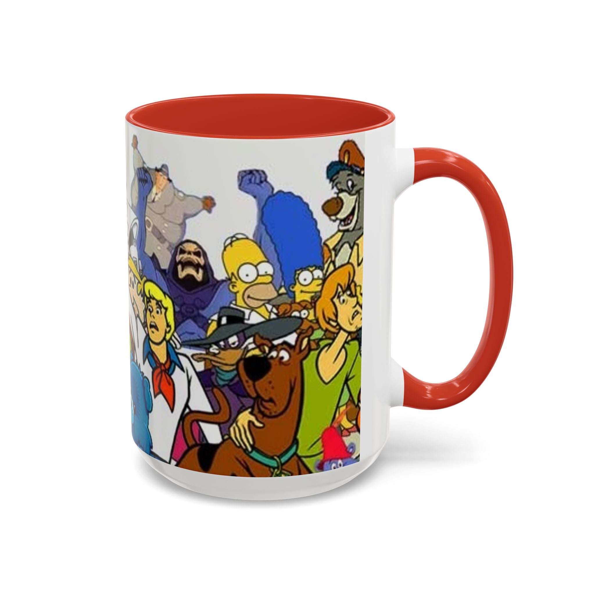 Cartoon Characters Coffee Mug — Classic Collage (11/15oz)