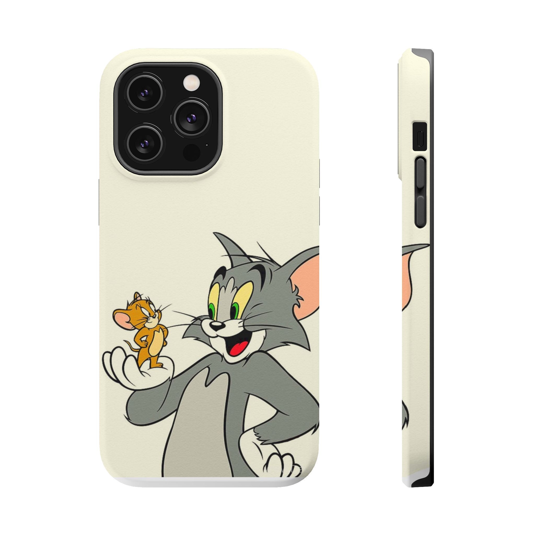Cartoon Phone Case — Magnetic Impact-Resistant iPhone Cover