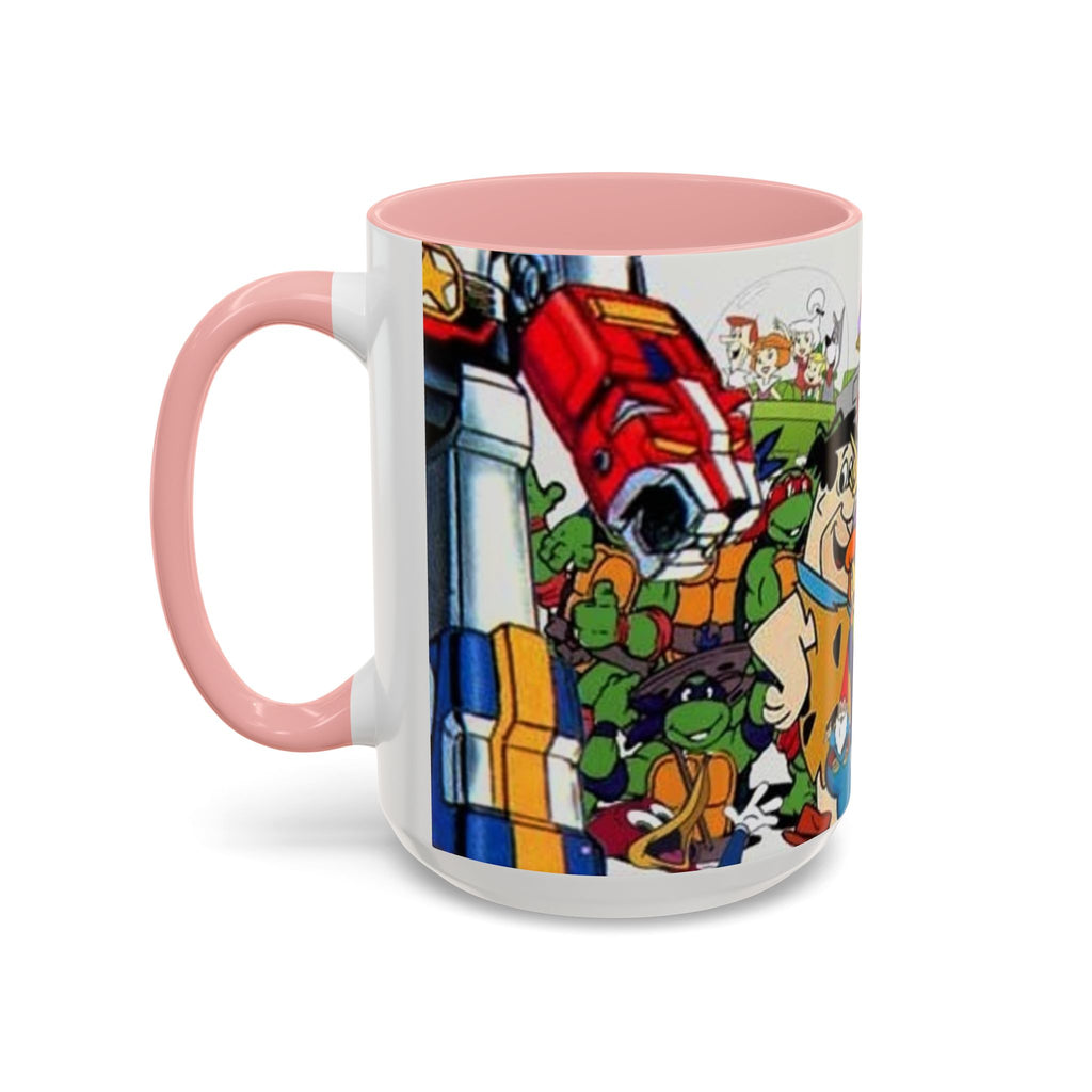 Cartoon Characters Coffee Mug — Classic Collage (11/15oz)