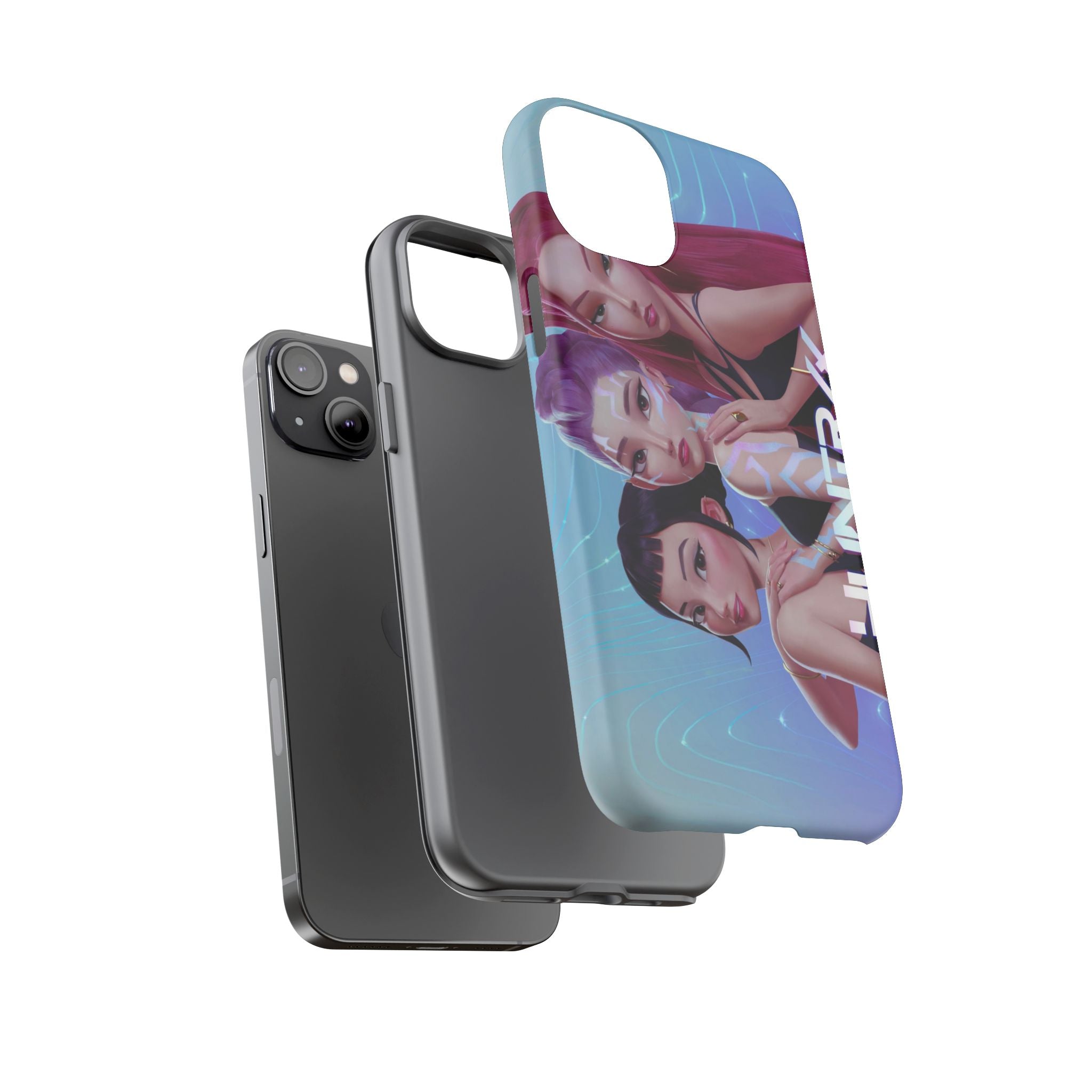 Phone Case — K Pop Demon Hunter Anime Trio Tough Protective Cover
