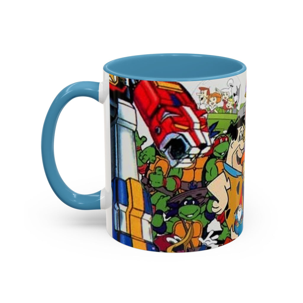 Cartoon Characters Coffee Mug — Classic Collage (11/15oz)