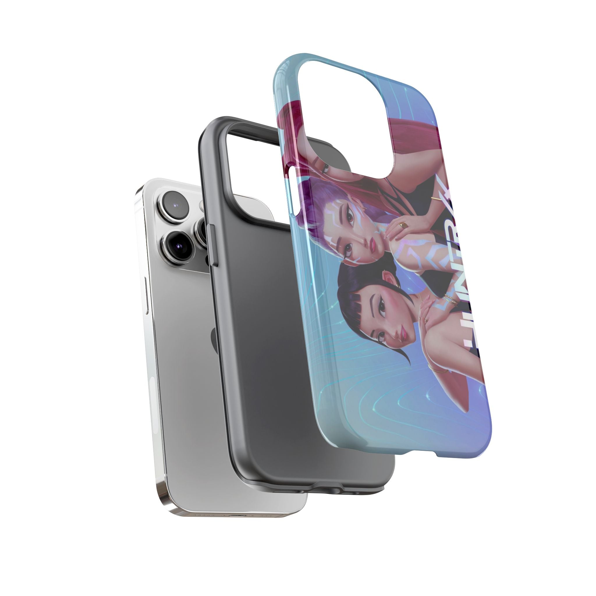 Phone Case — K Pop Demon Hunter Anime Trio Tough Protective Cover