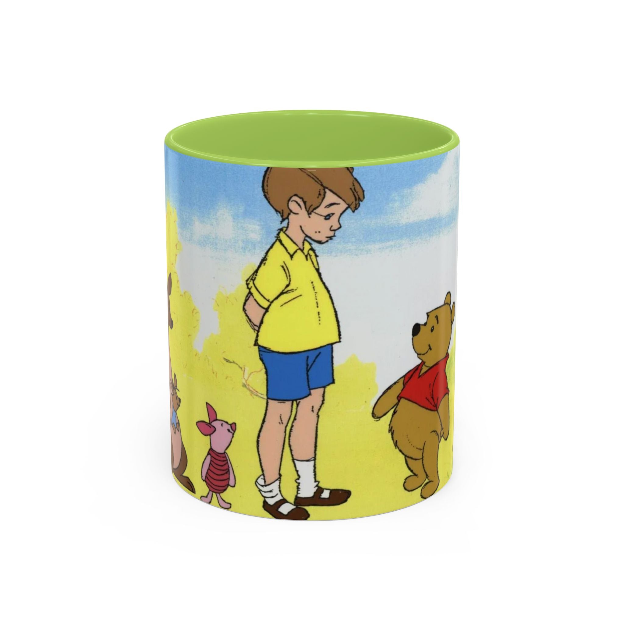 Winnie The Pooh Characters Accent Coffee Mug (11/15oz)
